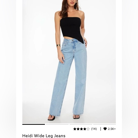 Wide leg jeans - Picture 8 of 11